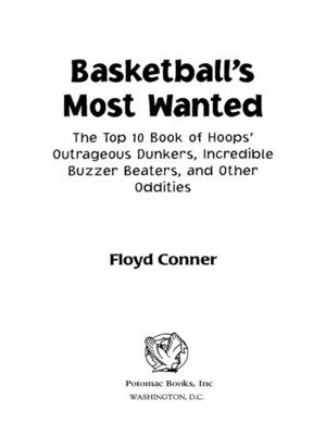 cover image of Basketball's Most Wanted™